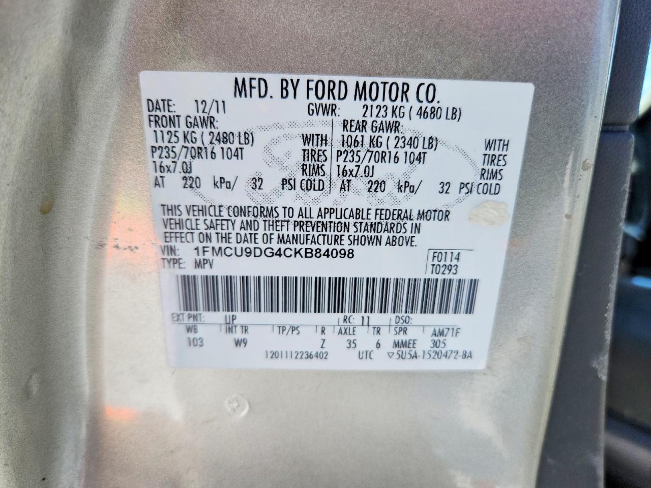 Ford Escape Xlt