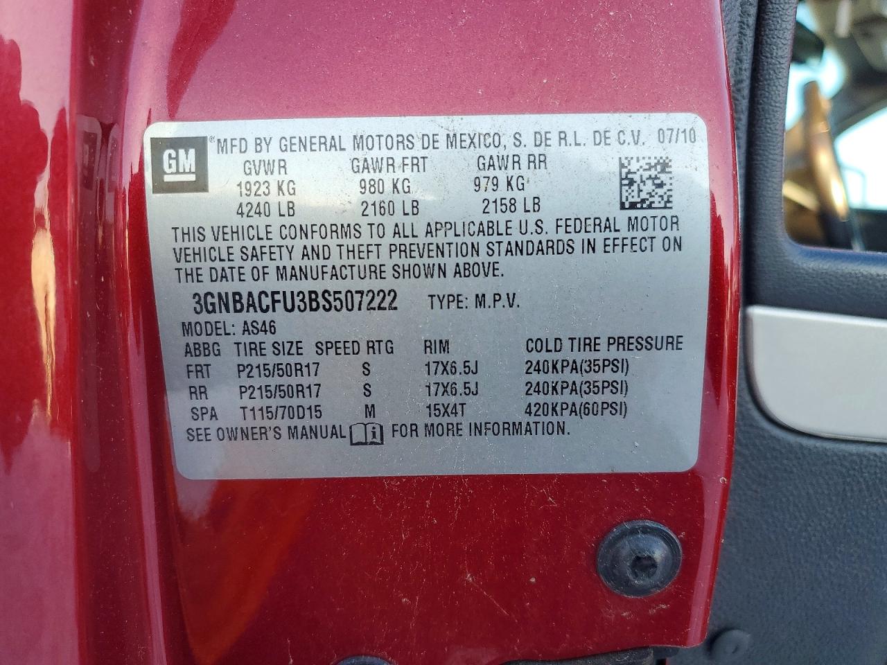 Chevrolet HHR Lt