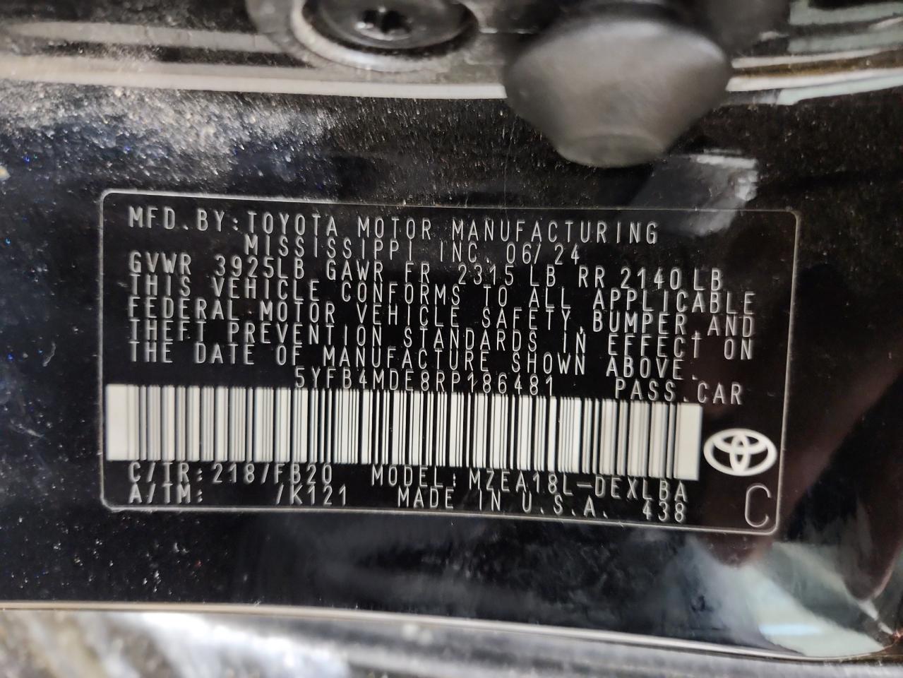 Toyota Corolla Le