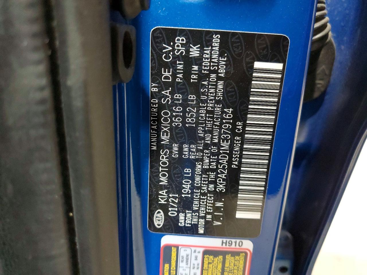 Kia Rio S