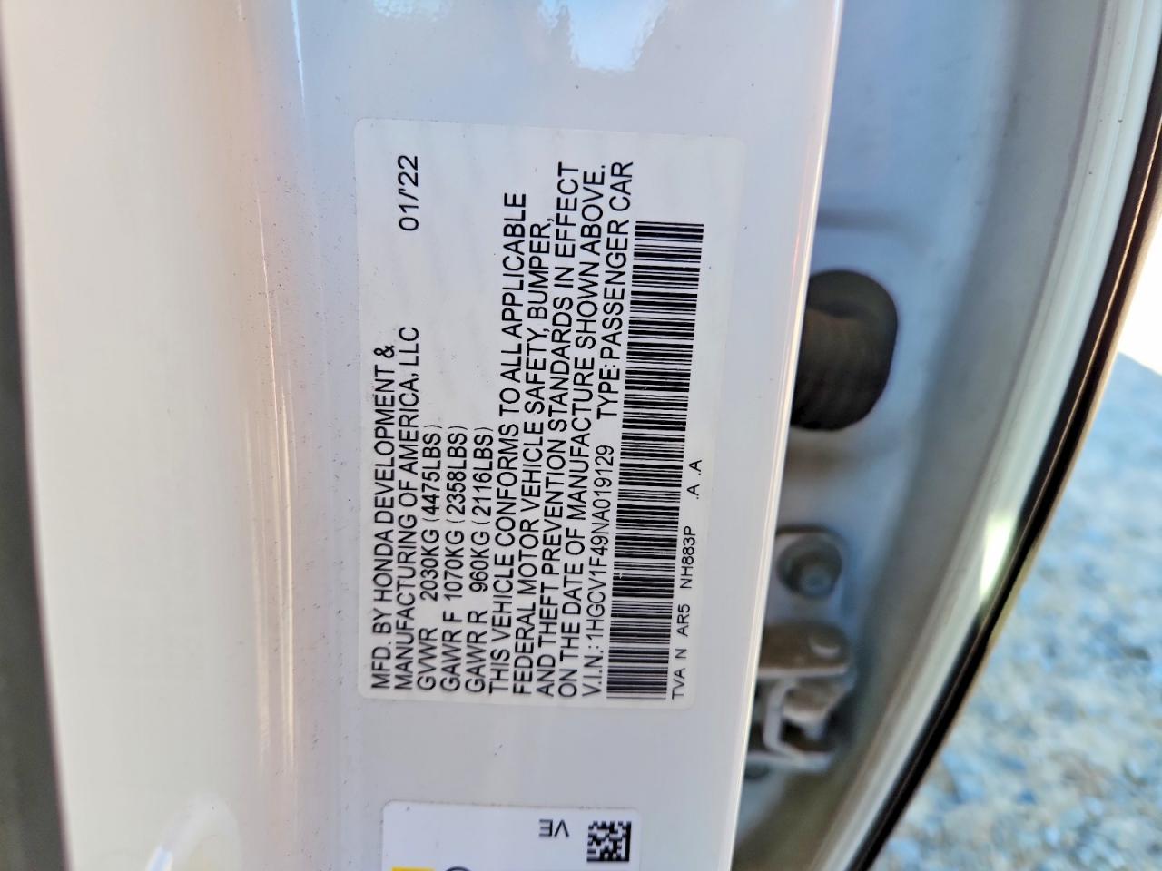 Honda Accord Sport Se
