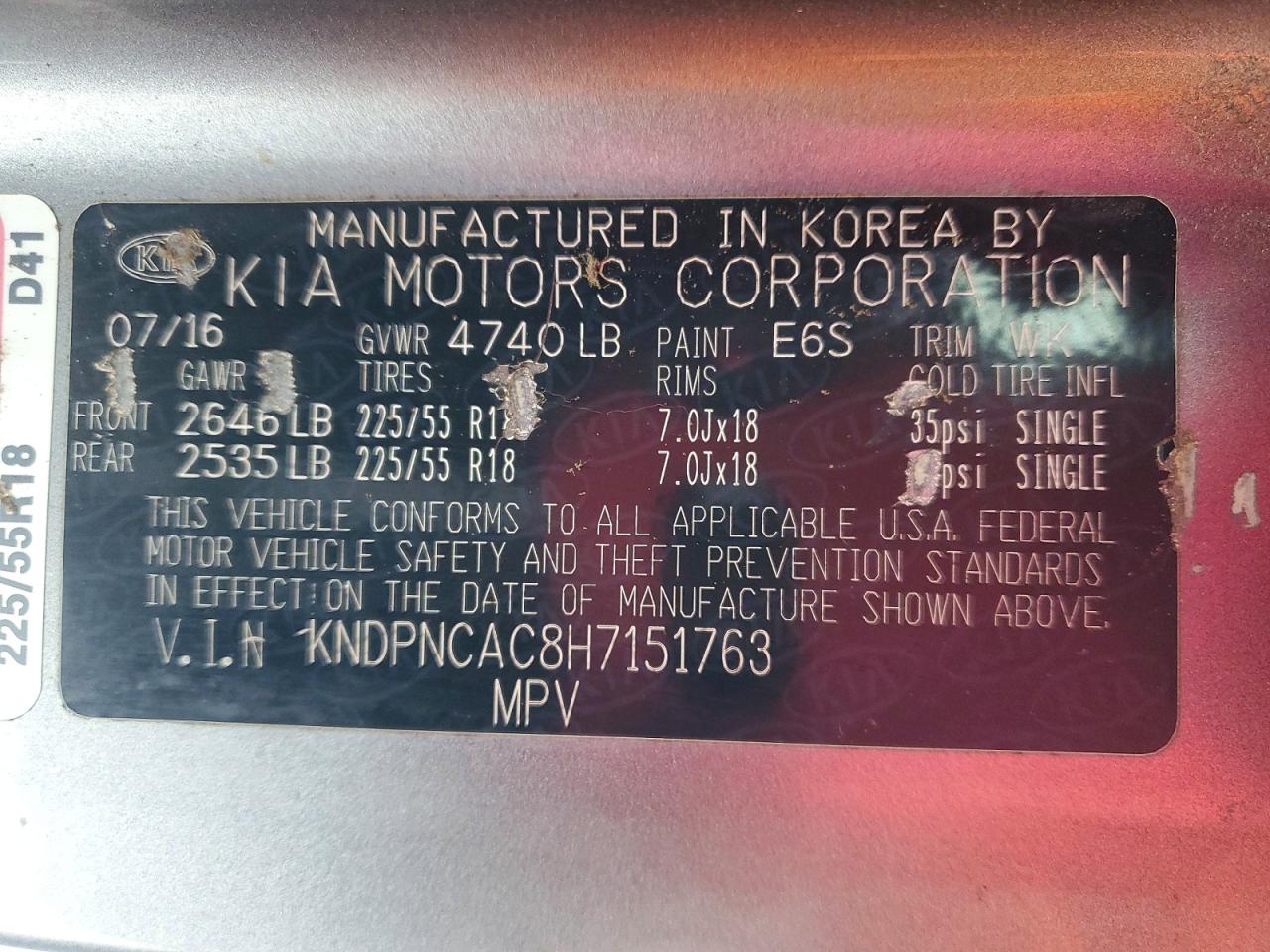 Kia Sportage Ex