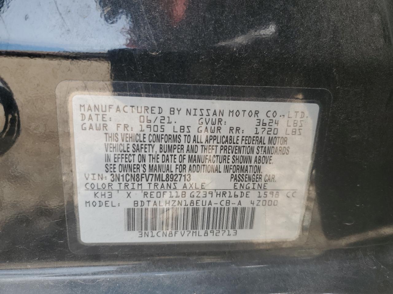 Nissan Versa Sr