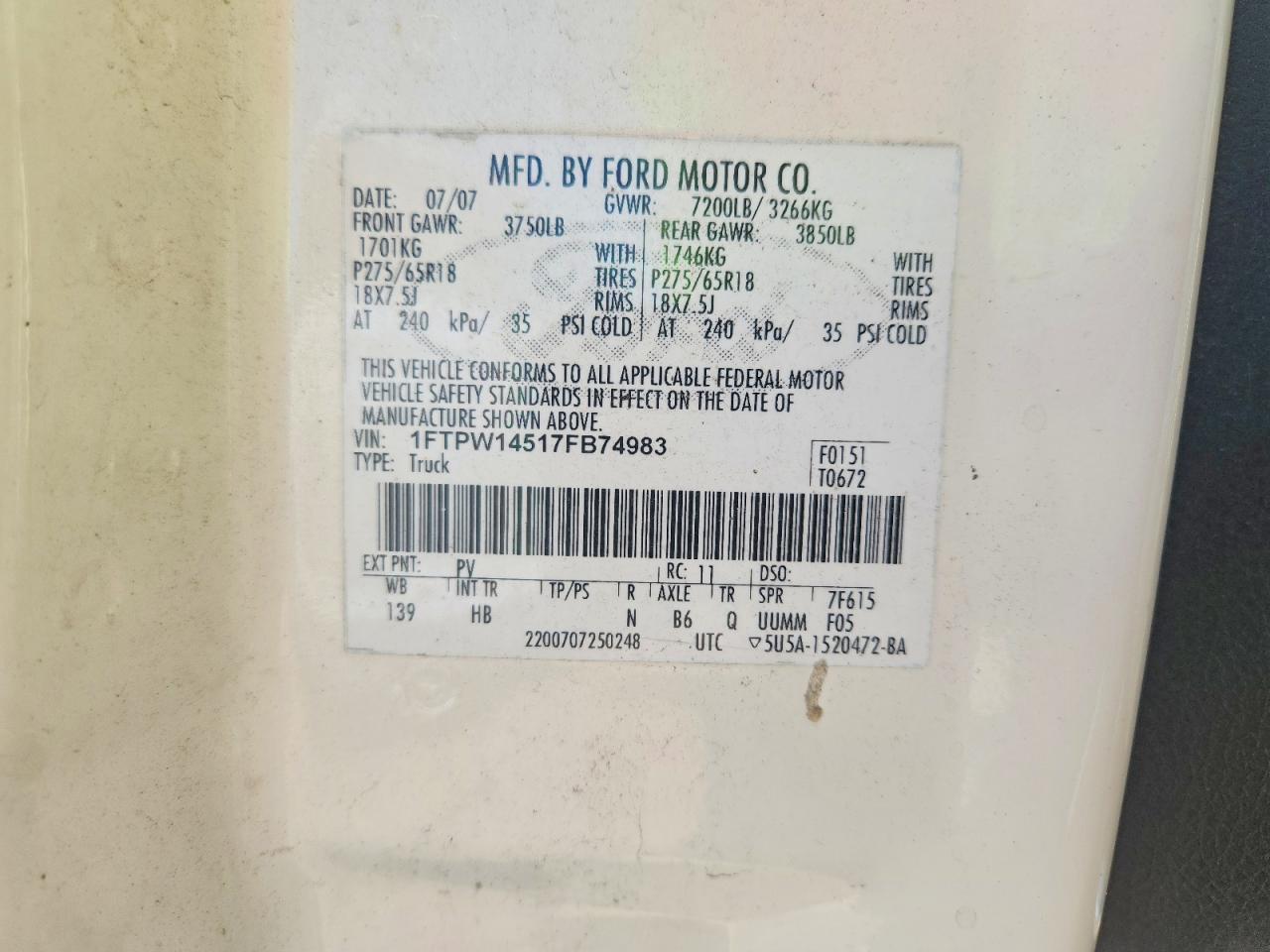 Ford F-150 Supercrew