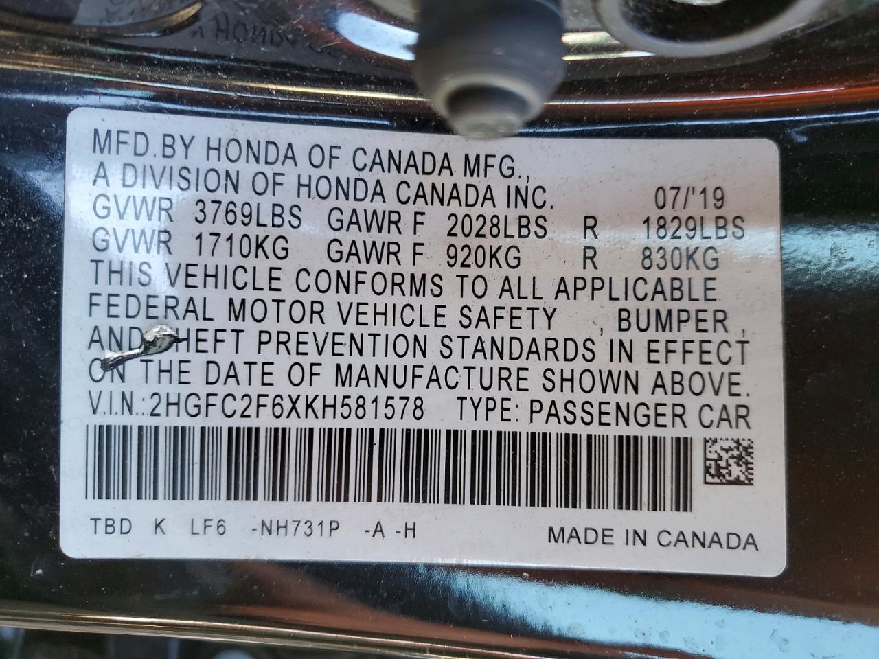 Honda Civic Lx