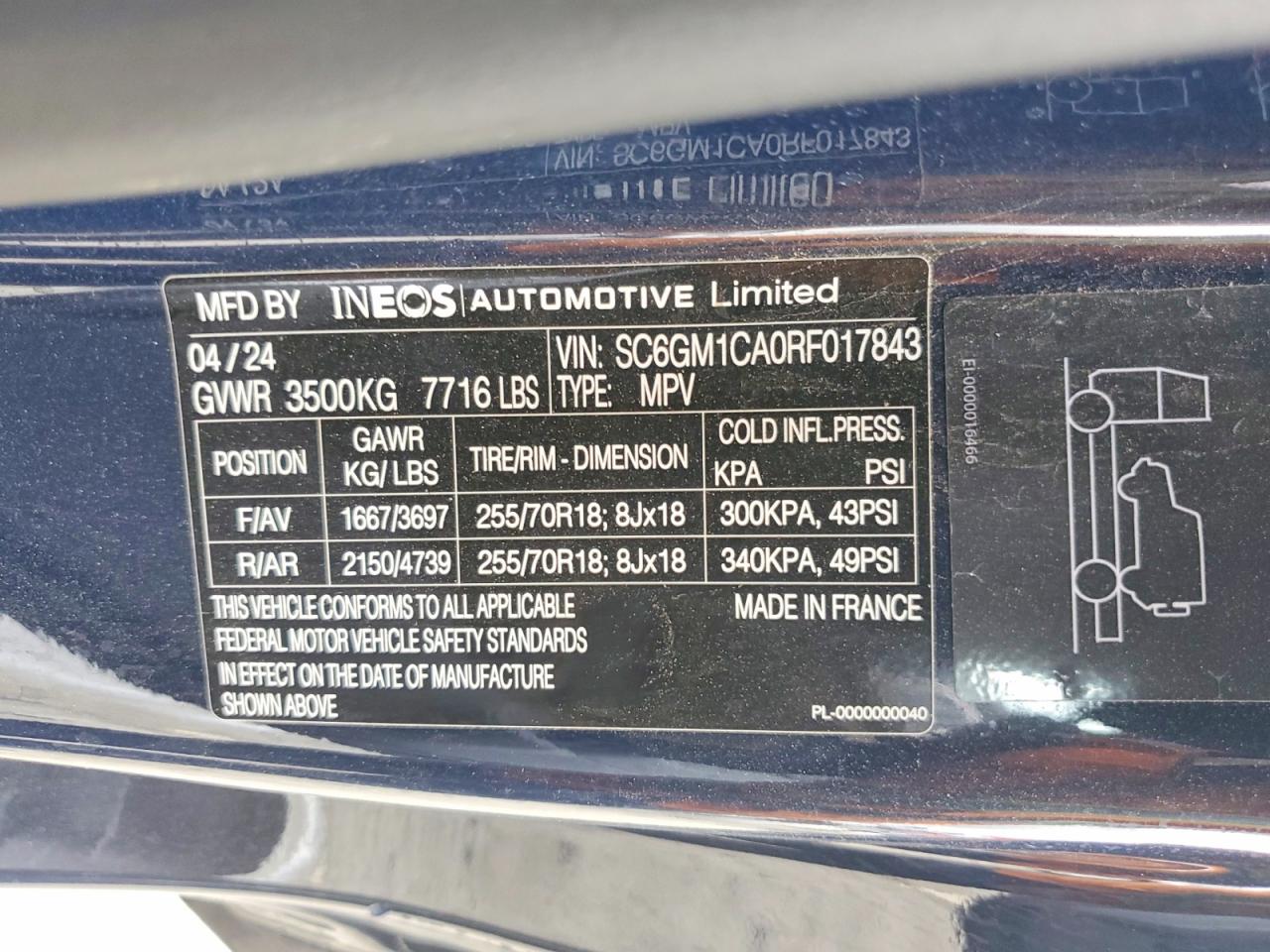 Ineos Automotive Limited Grenadier