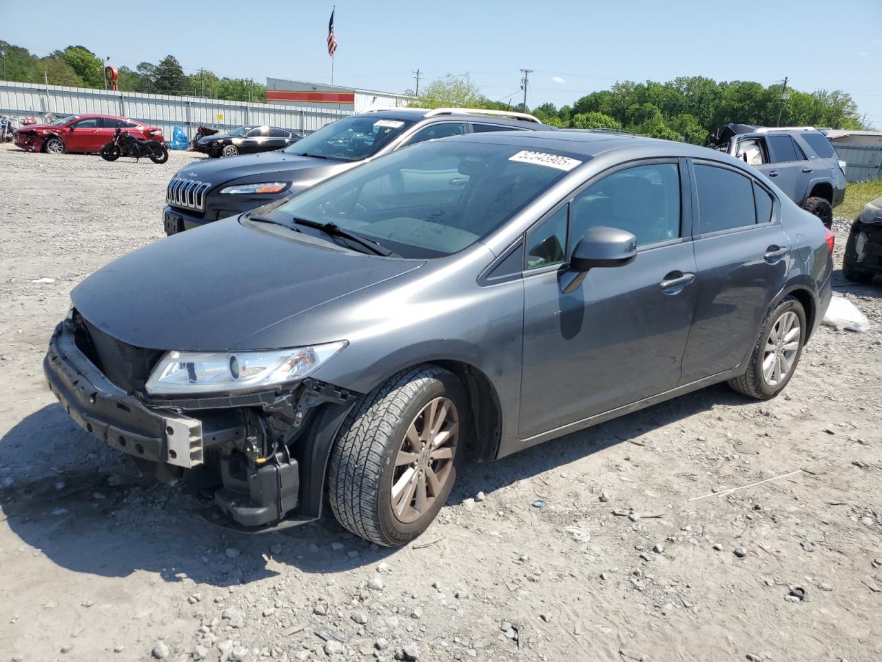 Salvage Honda Civic Image