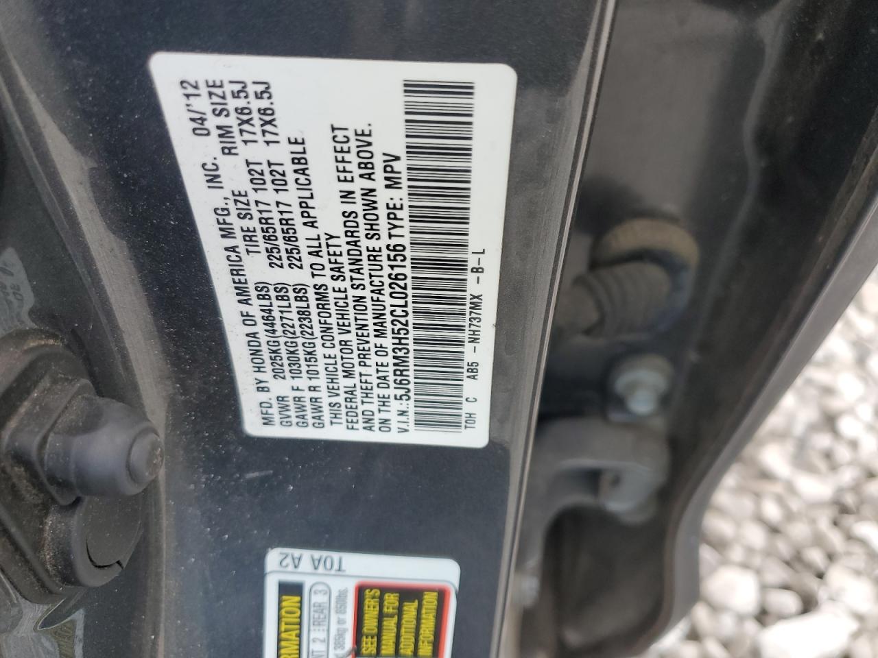 Honda Crv Ex