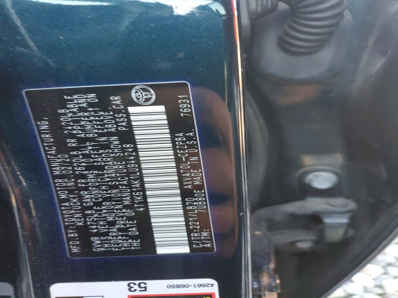 Toyota Camry Xse
