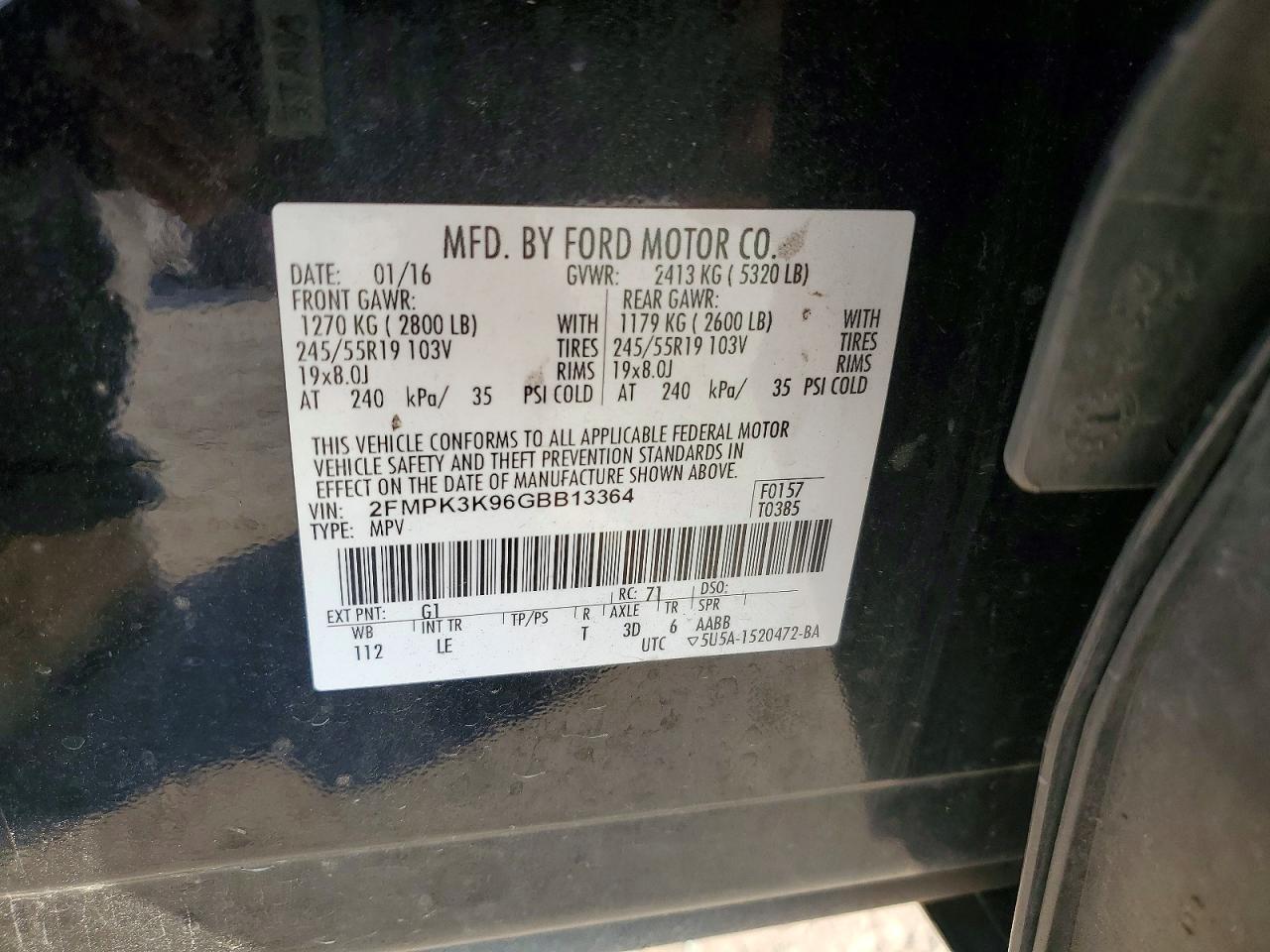 Ford Edge Titanium