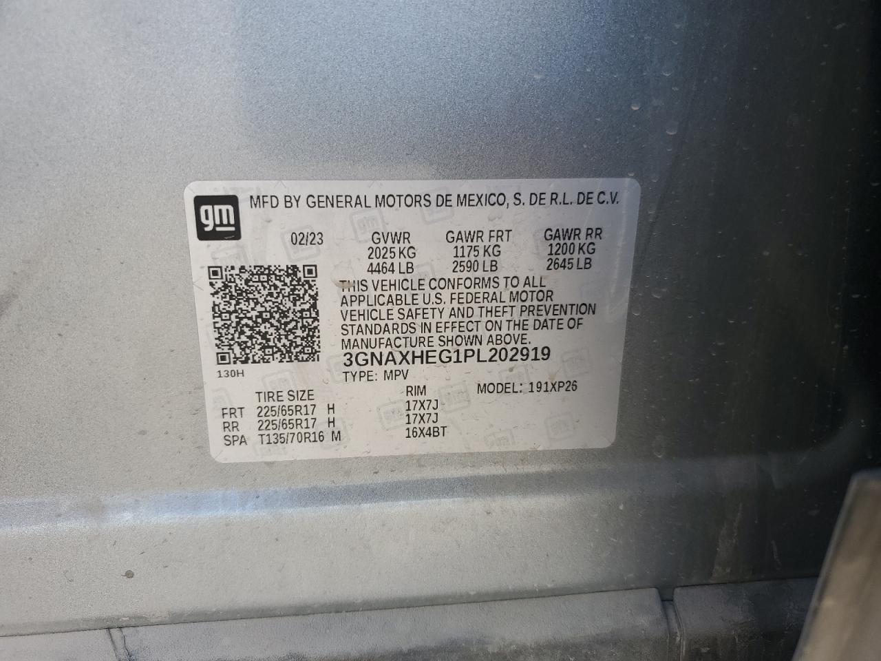 Chevrolet Equinox Ls