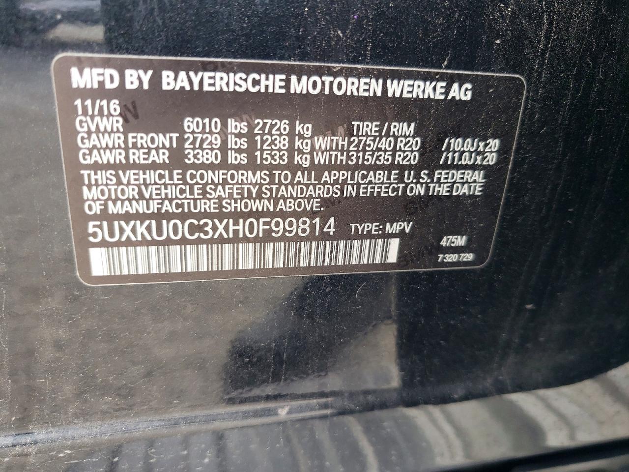 BMW X Series Sdrive35i