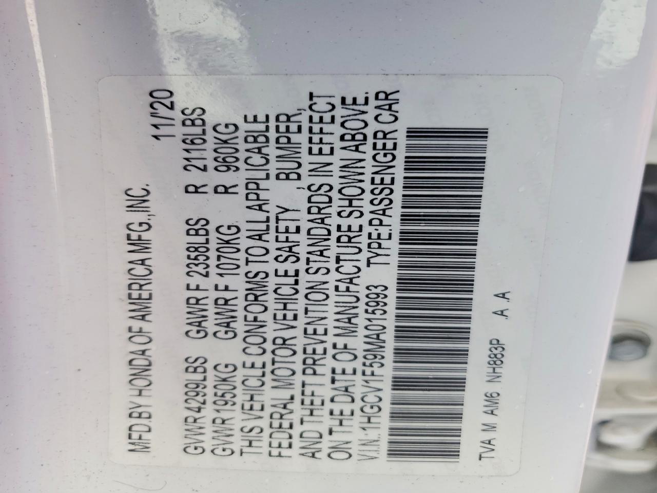 Honda Accord Exl