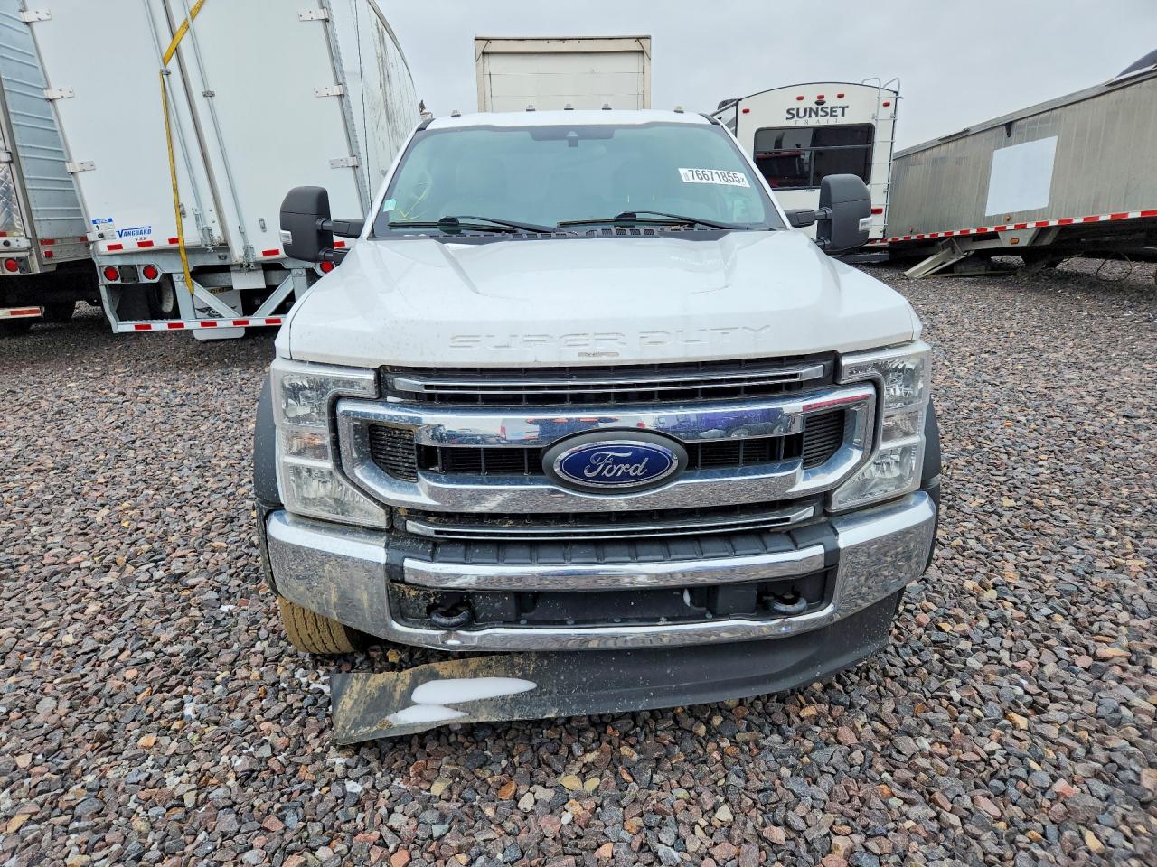 Ford F-550 Super Duty Stripped Chassis