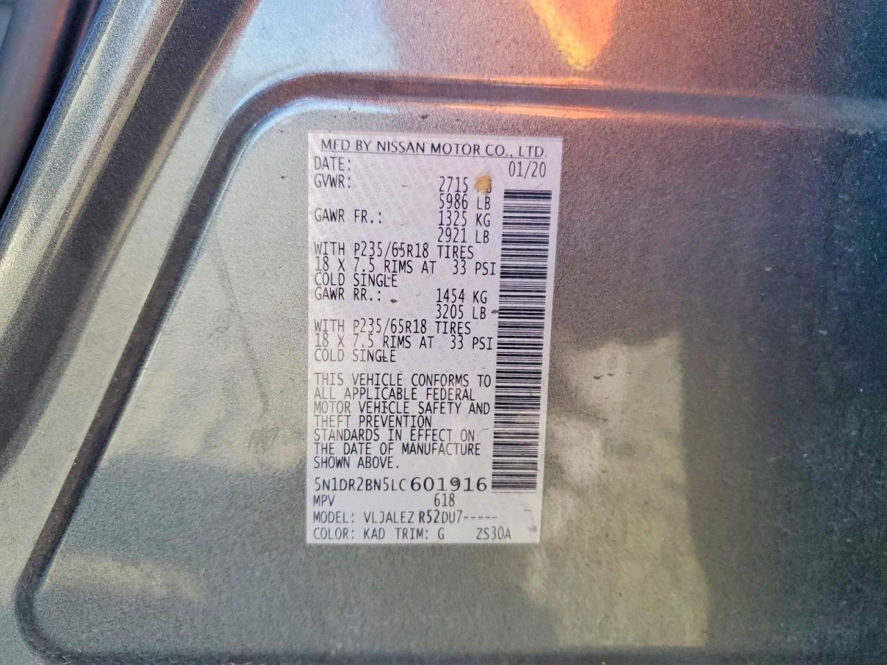 Nissan Pathfinder Sv