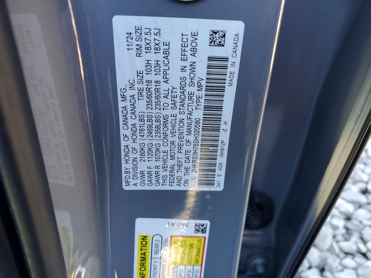 Honda Crv Exl