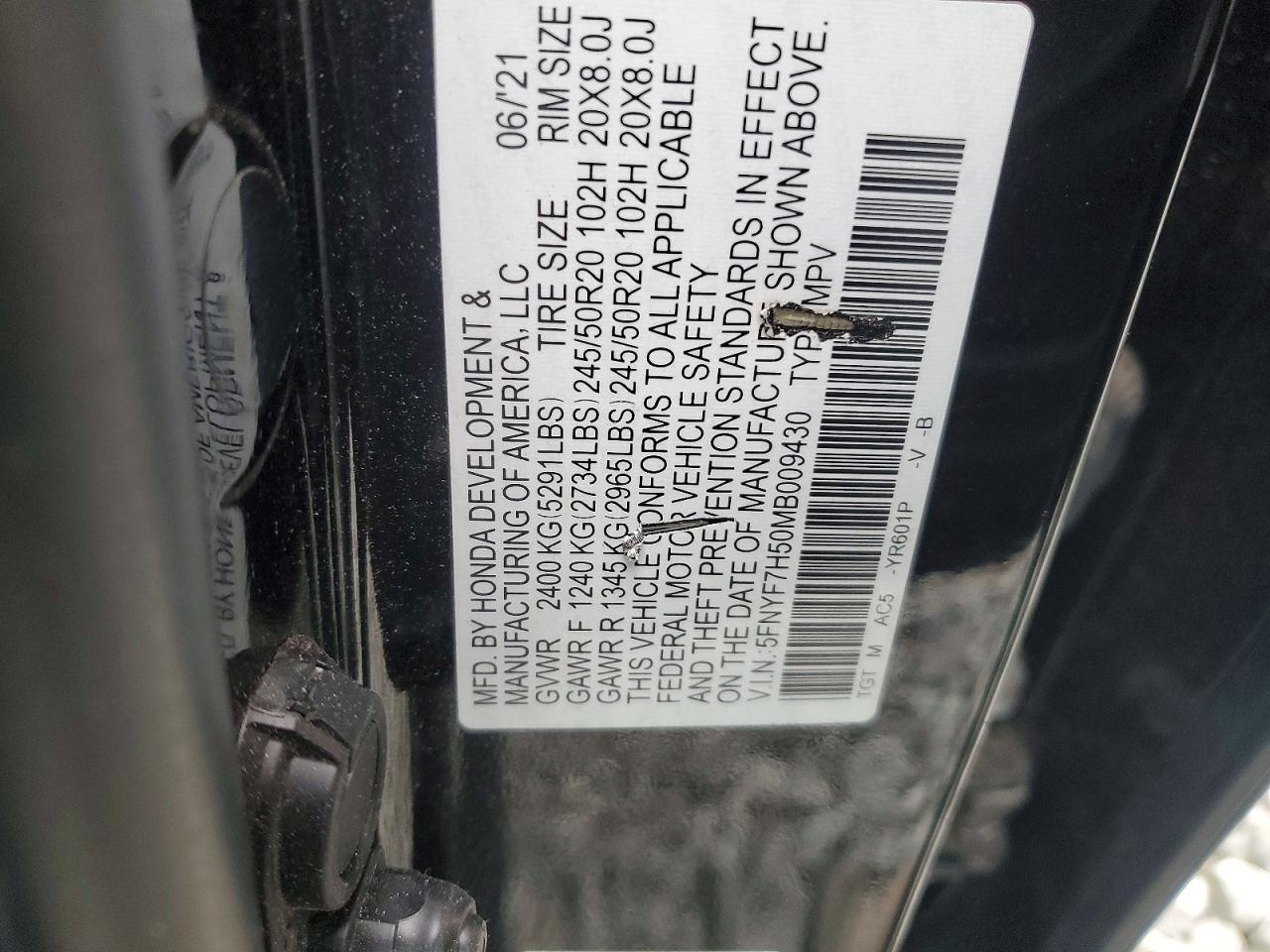 Honda Passport Exl