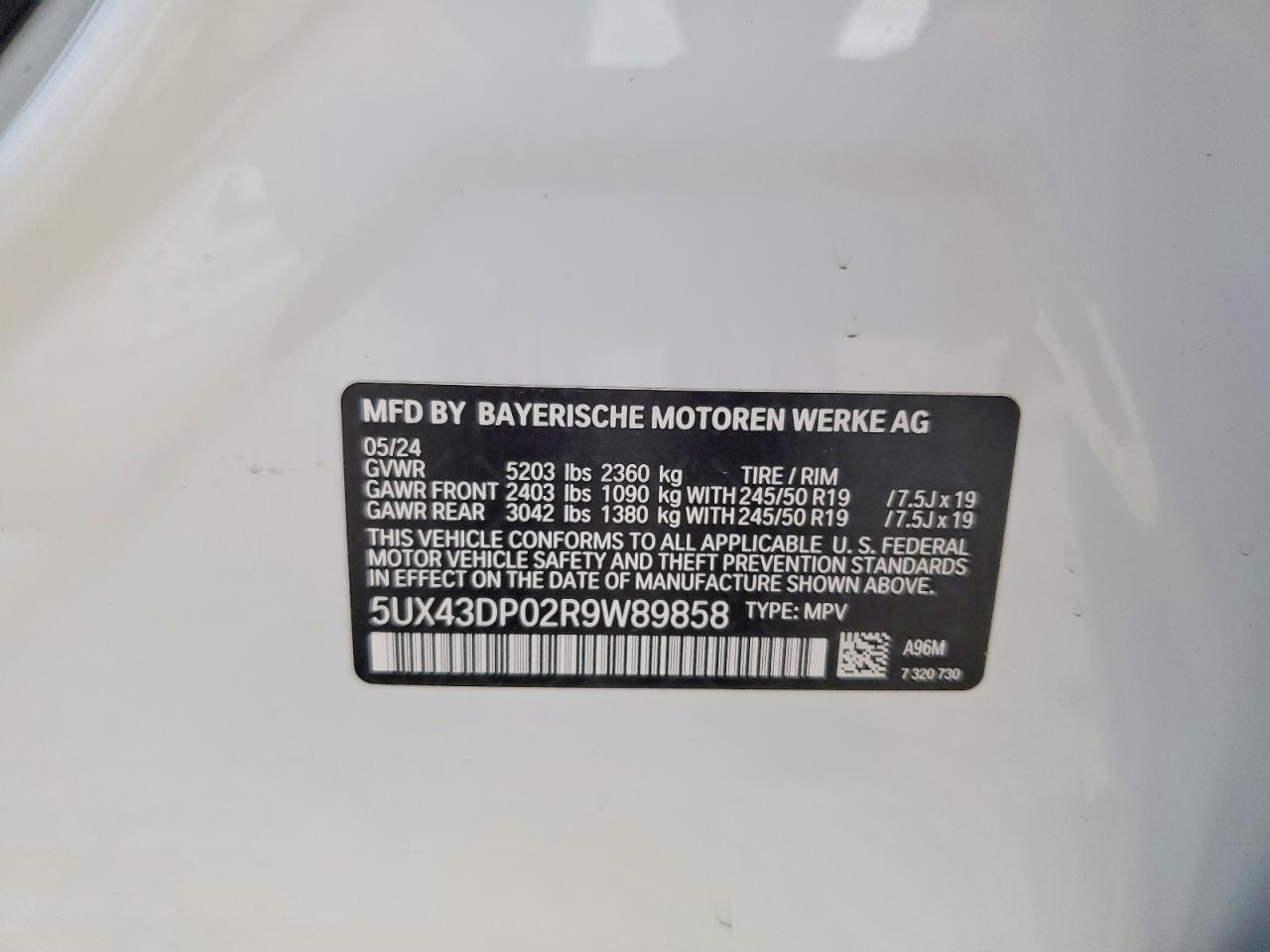 BMW X Series Sdrive30i