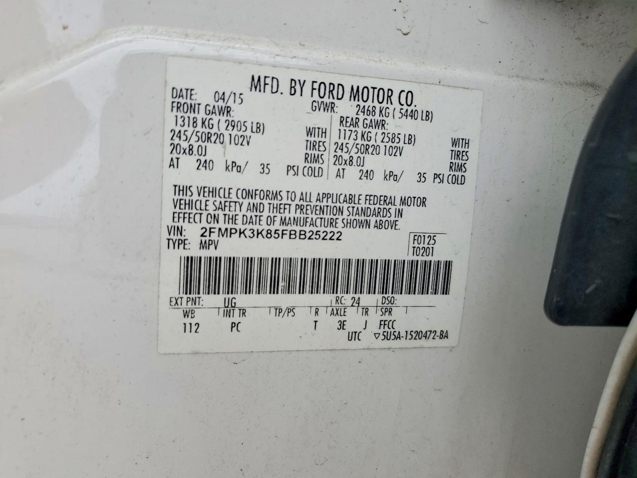Ford Edge Titanium