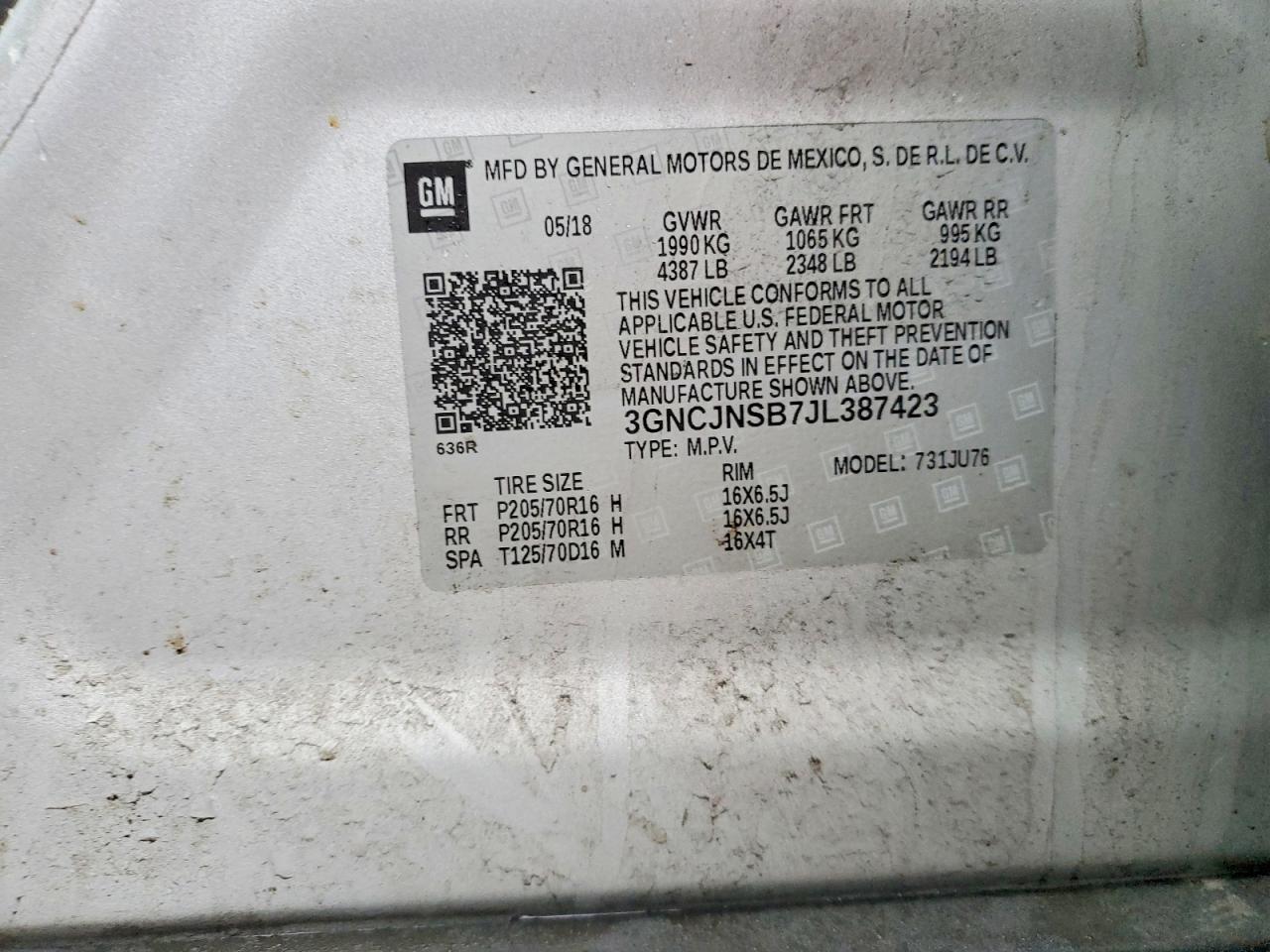 Chevrolet Trax Ls