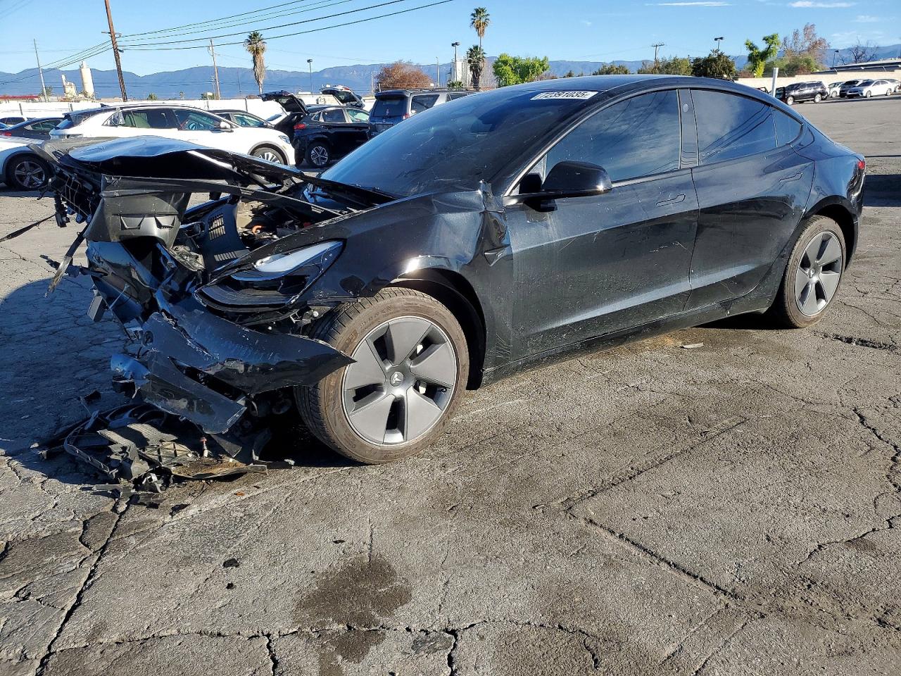 Salvage Tesla Model 3 Image