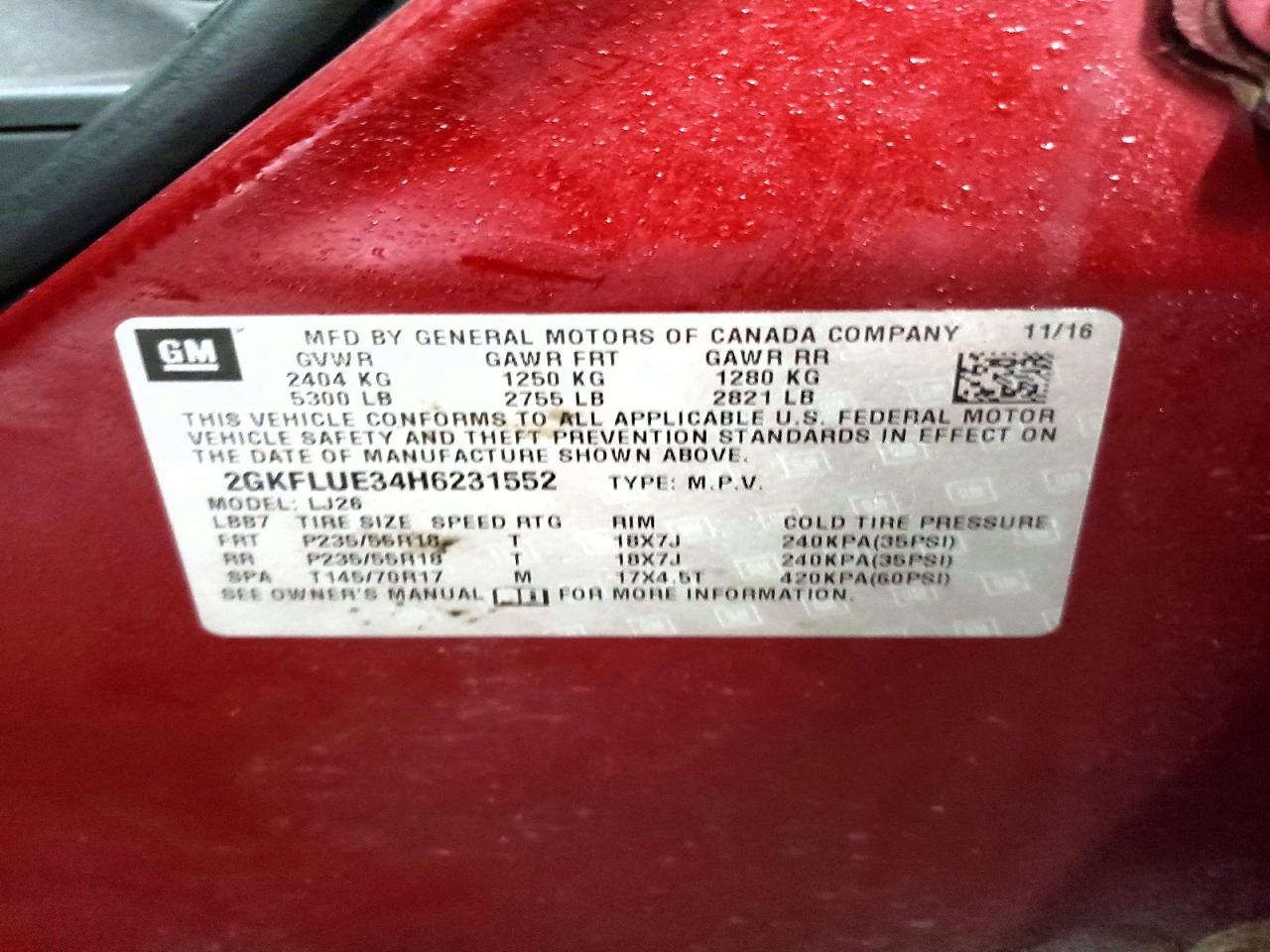 GMC Terrain Slt
