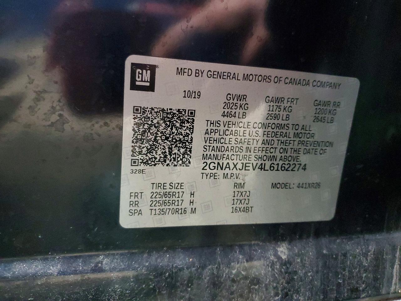 Chevrolet Equinox Lt