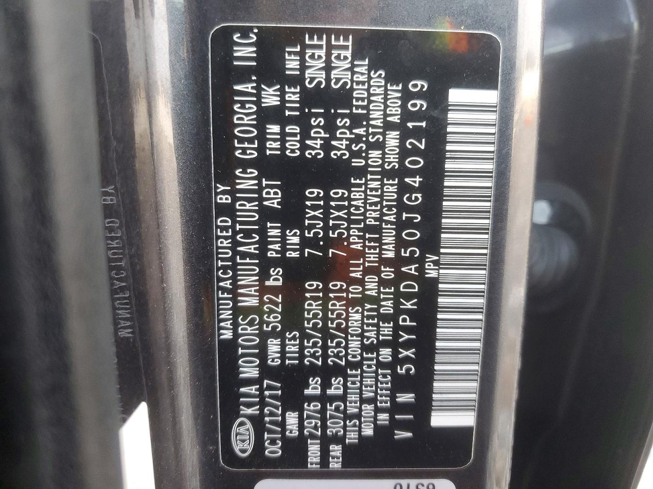 Kia Sorento Sx