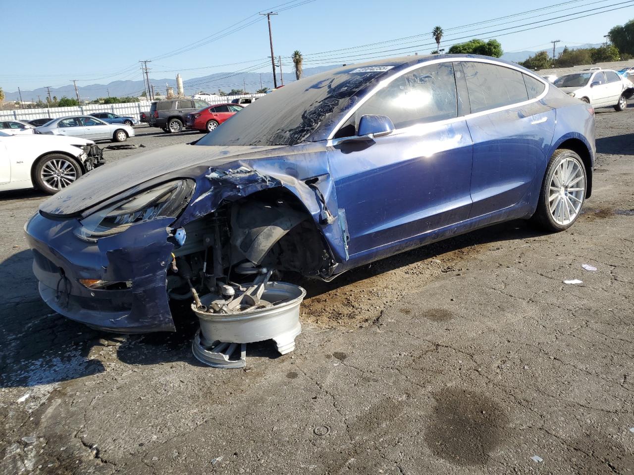 Salvage Tesla Model 3 Image