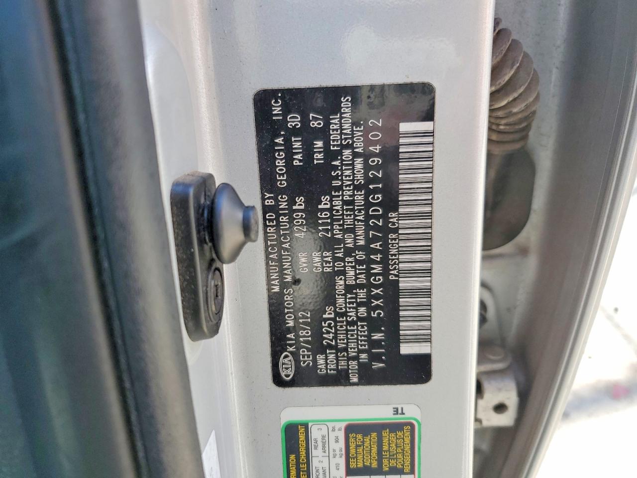 Kia Optima Lx