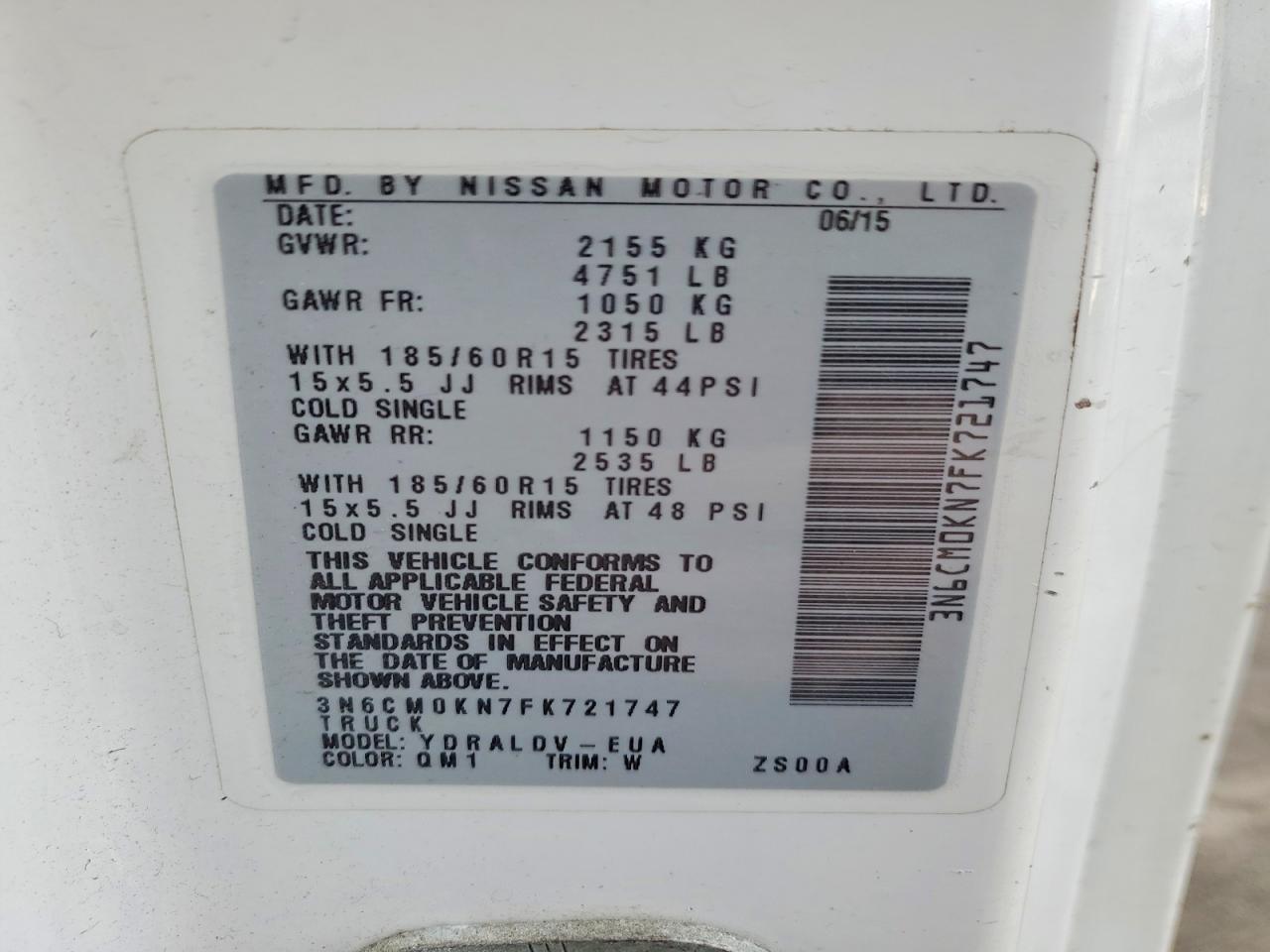 Nissan Nv 2.5s
