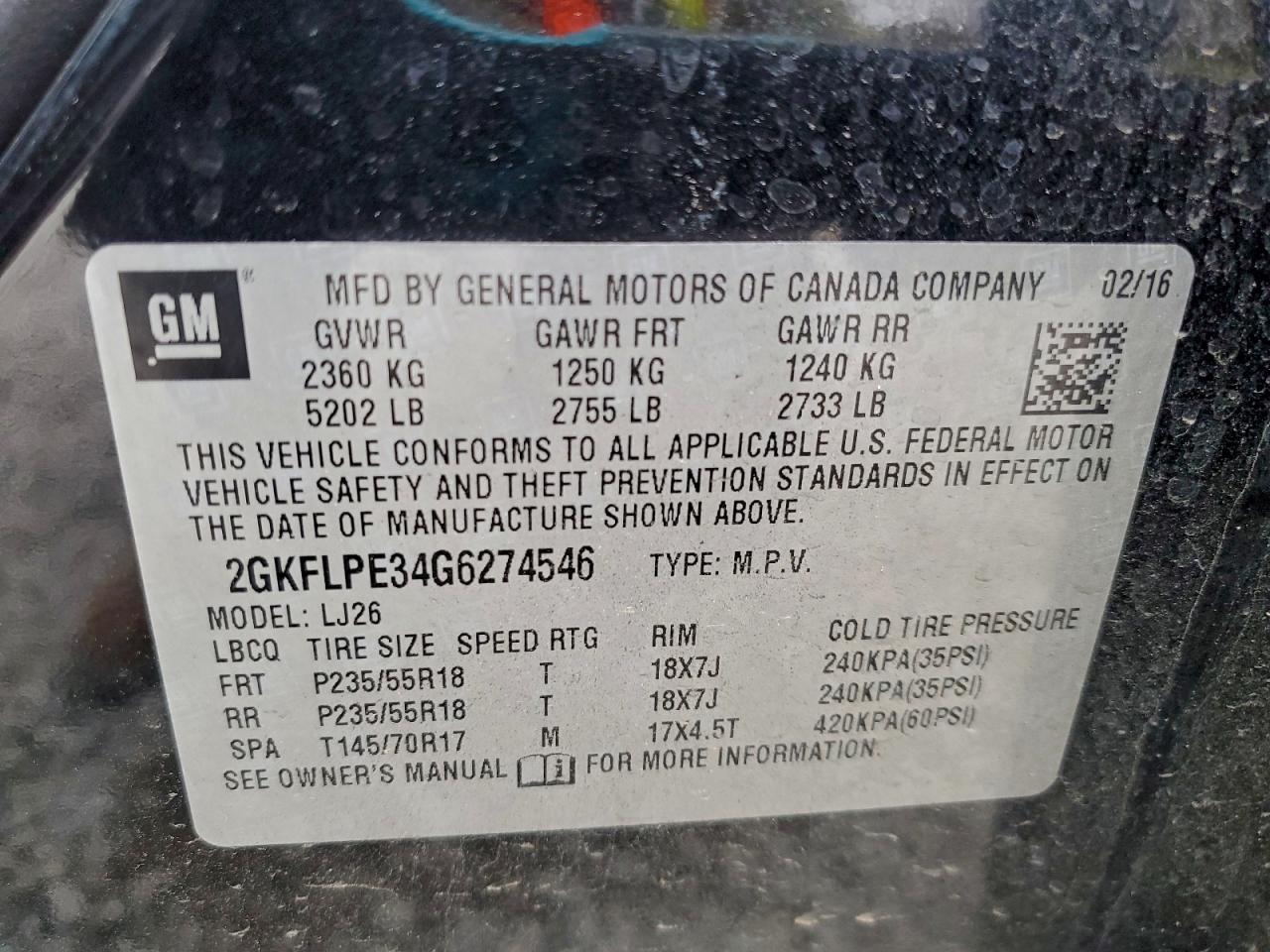 GMC Terrain Slt