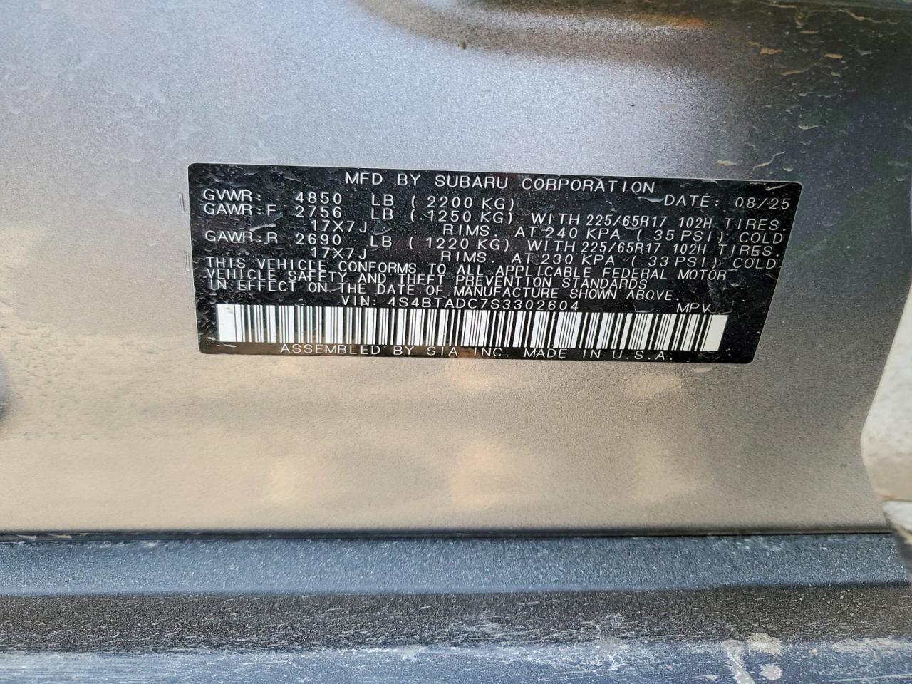 Subaru Outback Premium