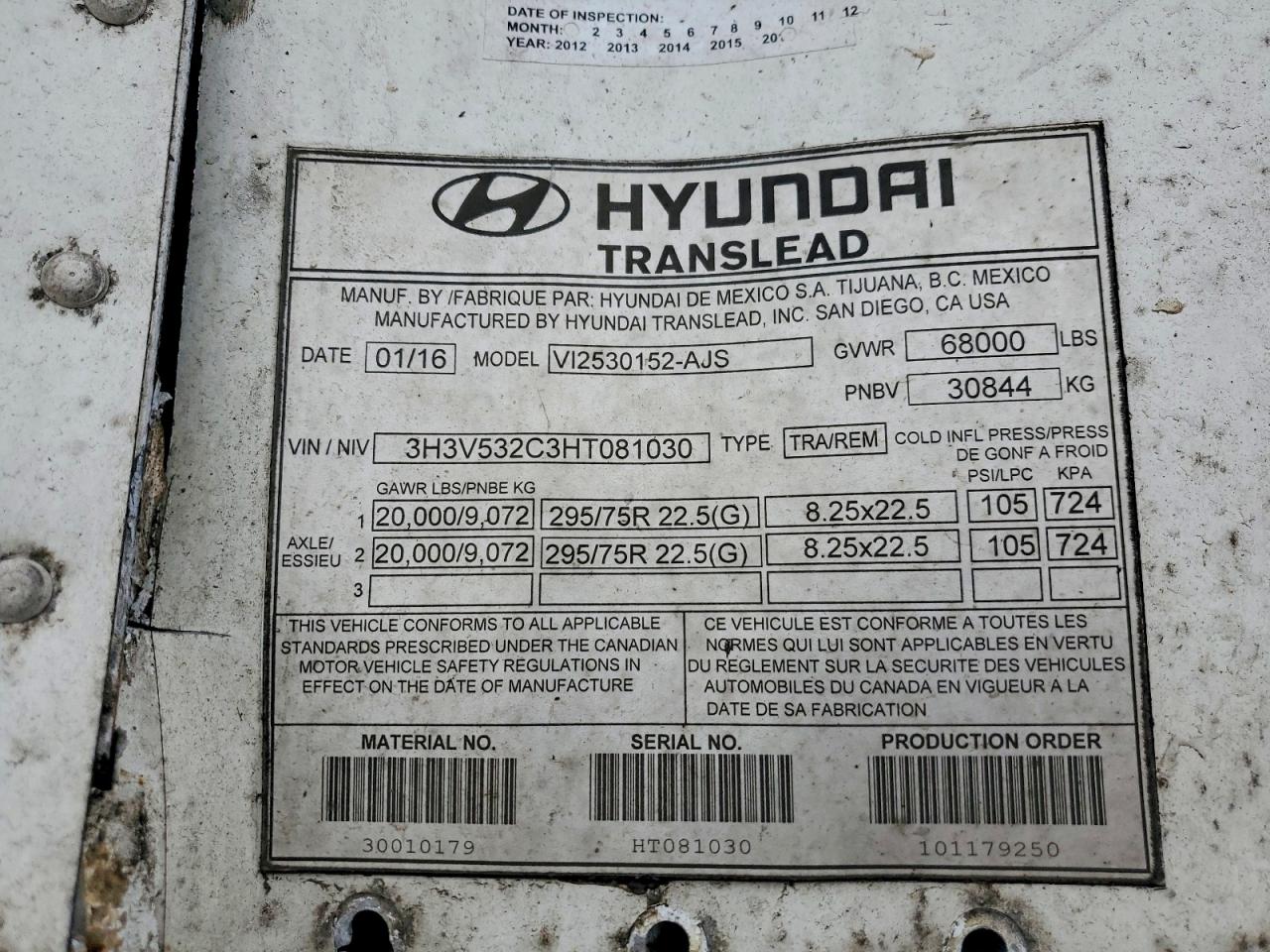 Hyundai 53ft Tralr