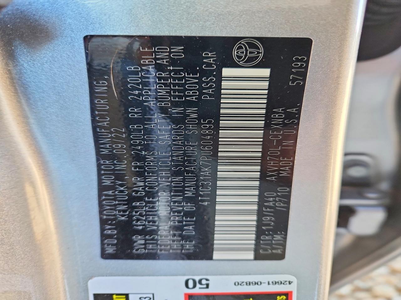 Toyota Camry Base