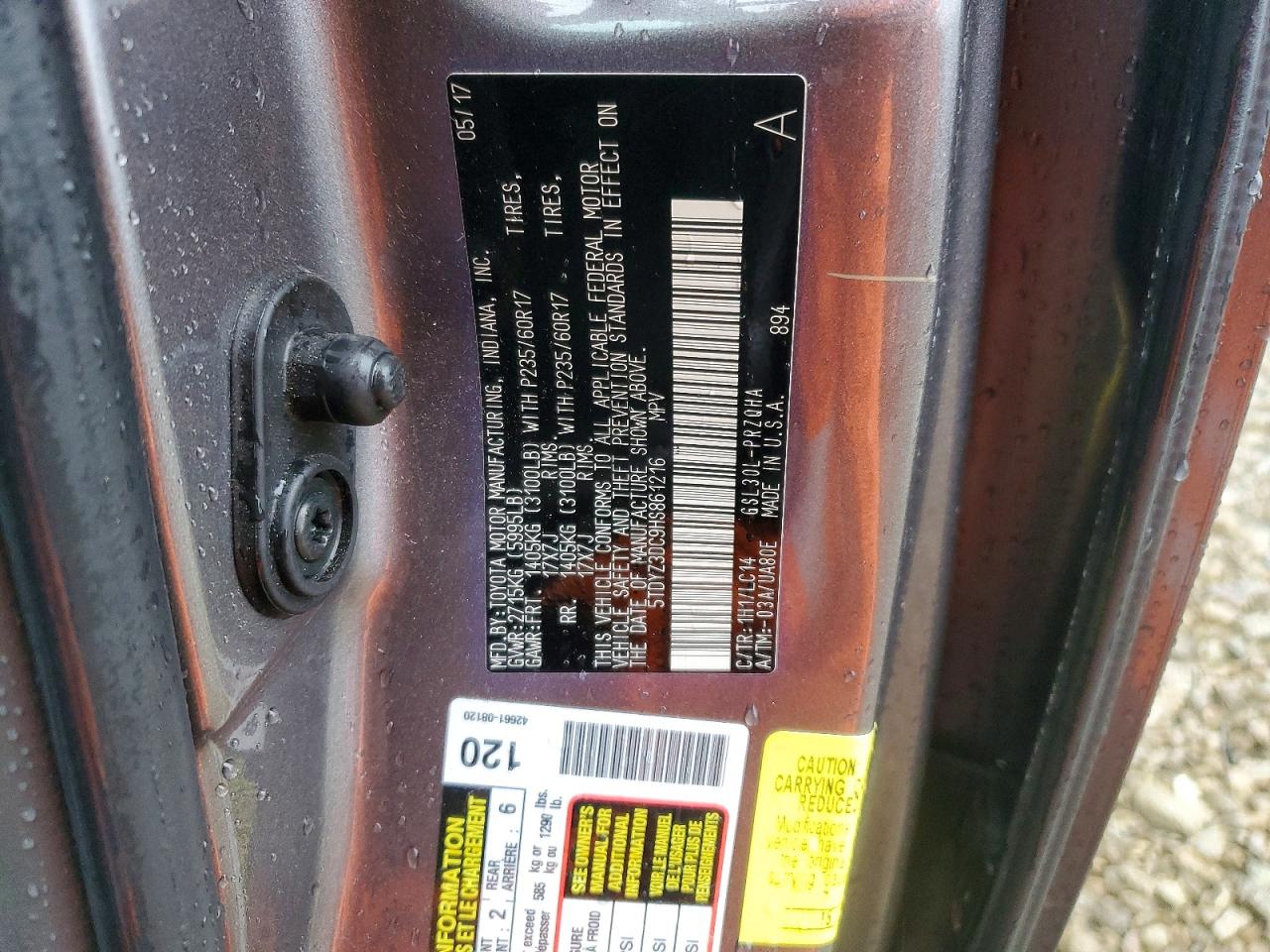 Toyota Sienna Xle