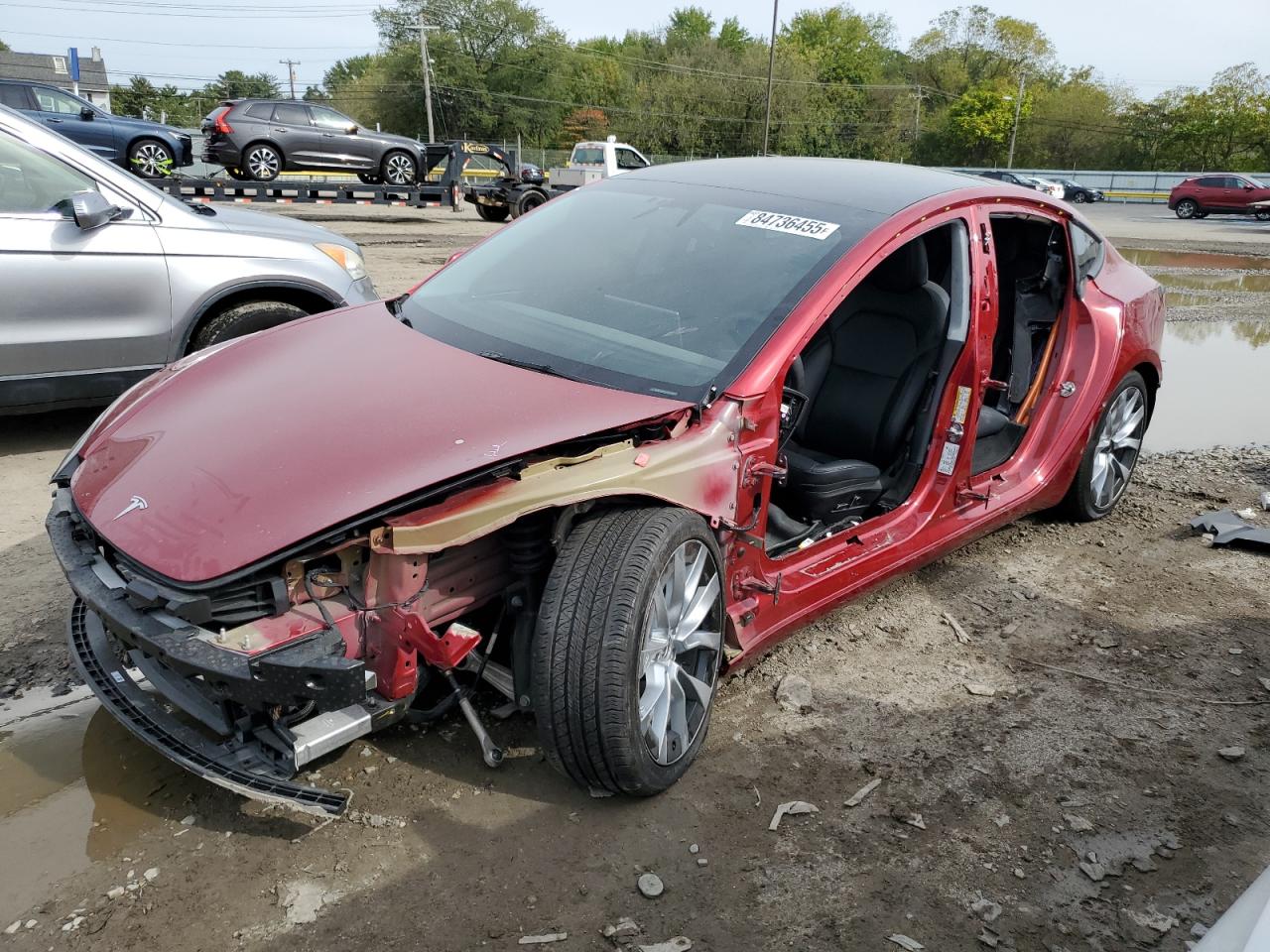 Salvage Tesla Model 3 Image