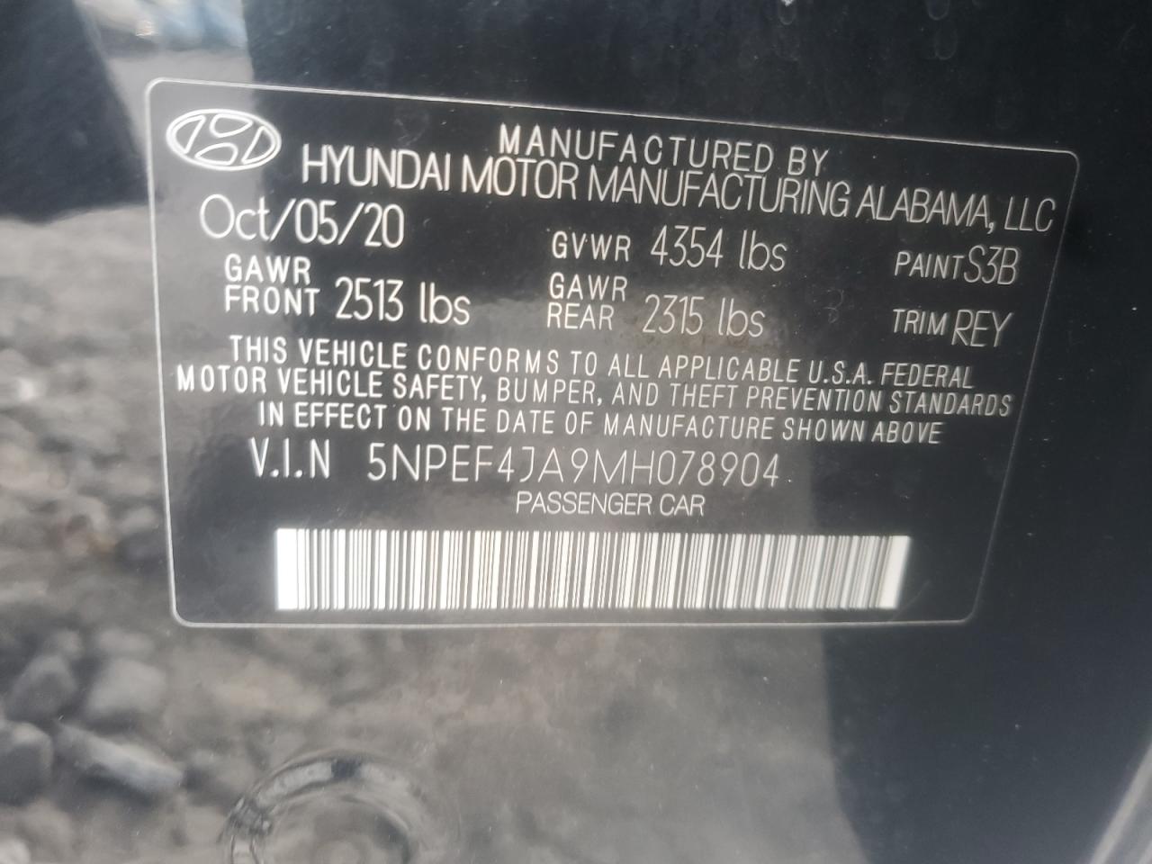 Hyundai SONATA Sel