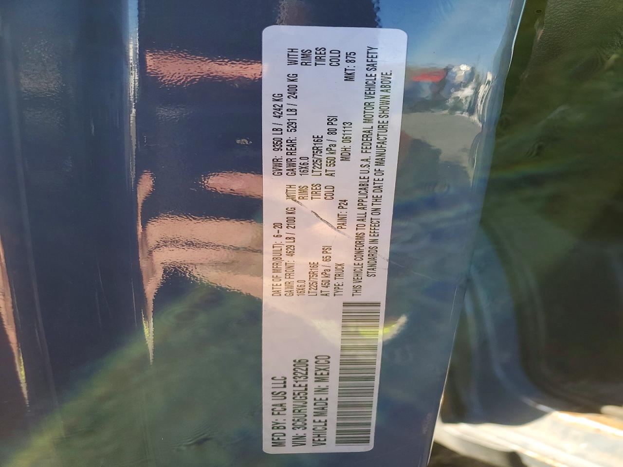 Ram Promaster 1500 High