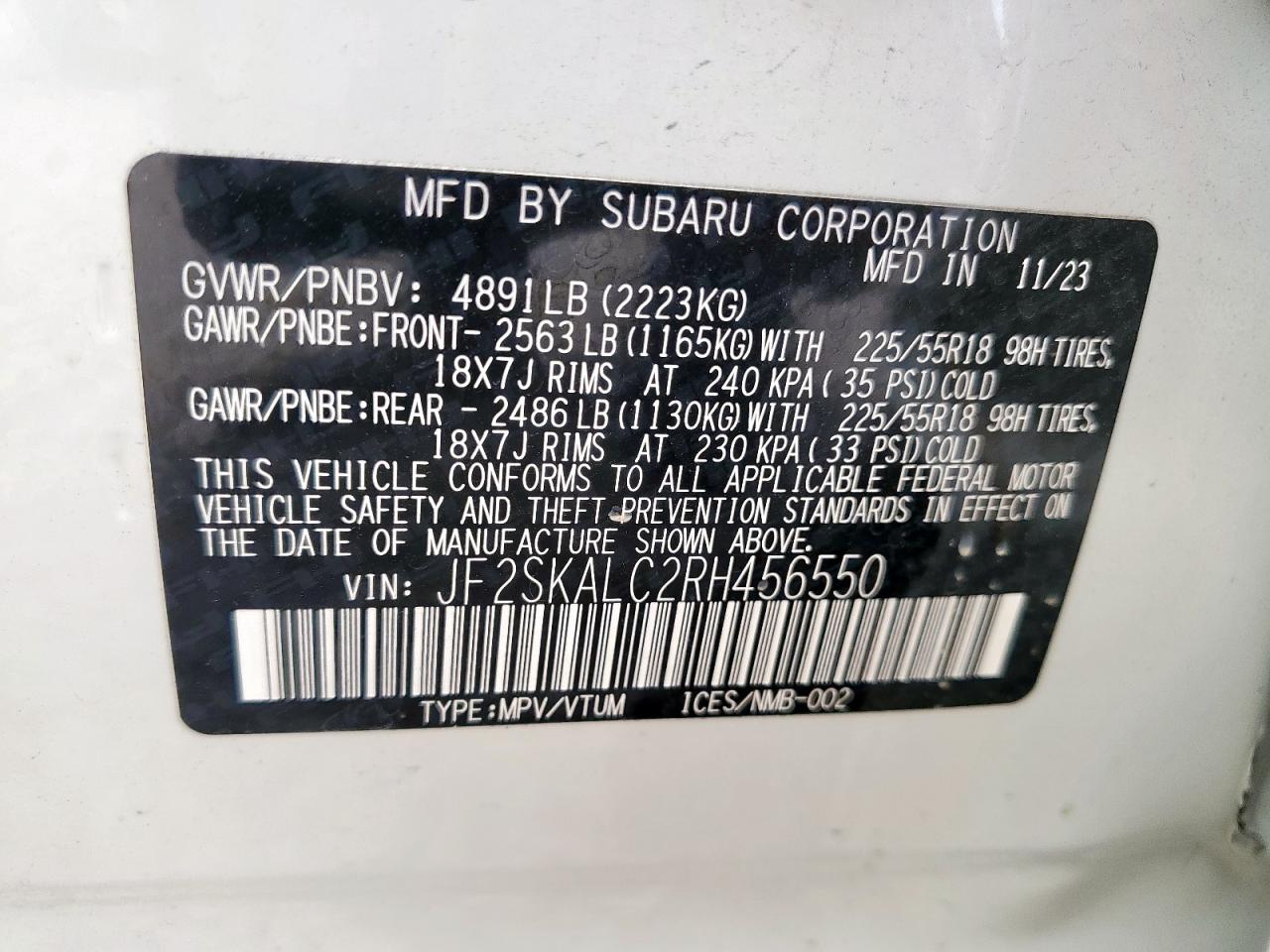 Subaru Forester Limited