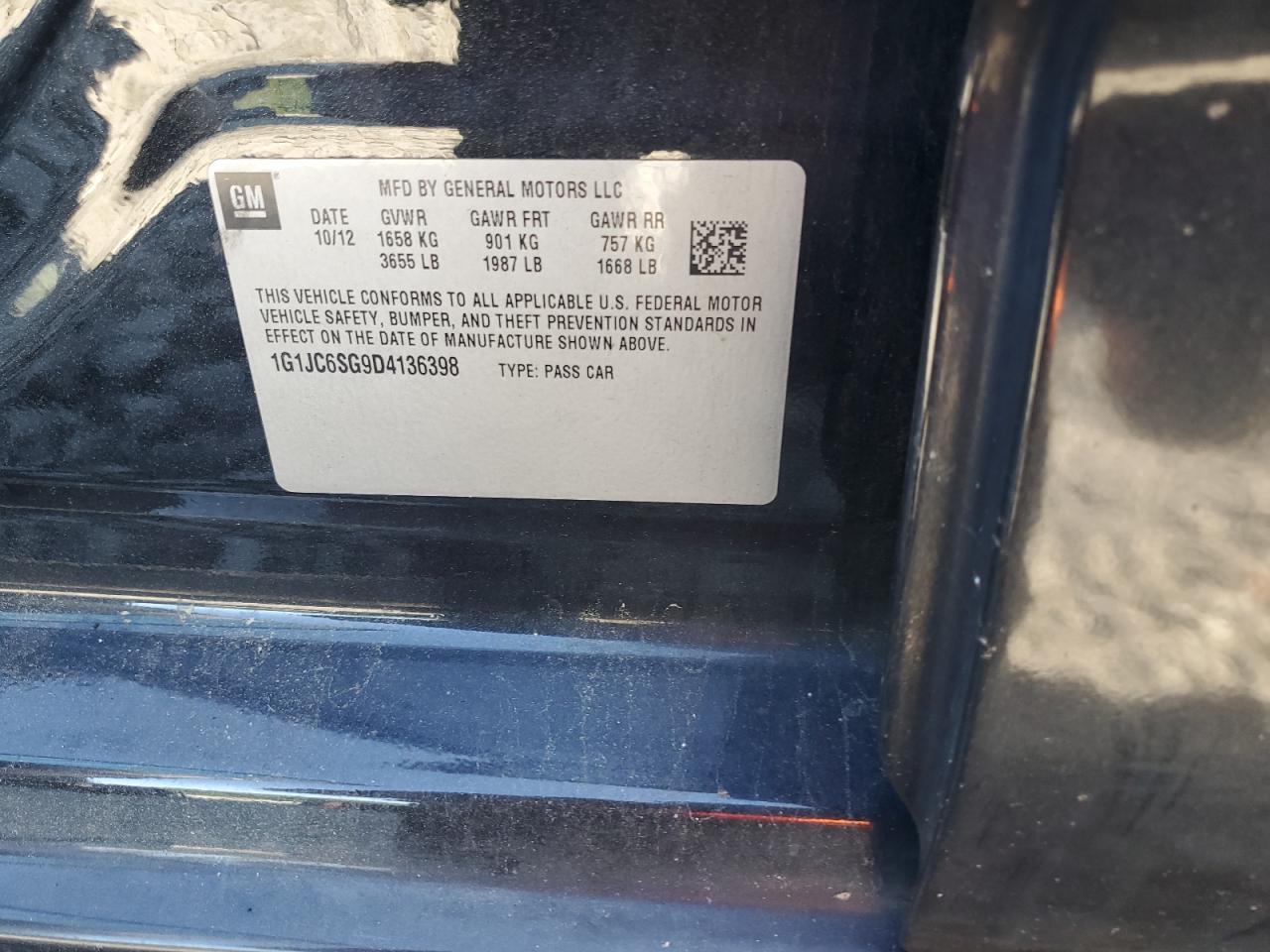 Chevrolet Sonic Lt