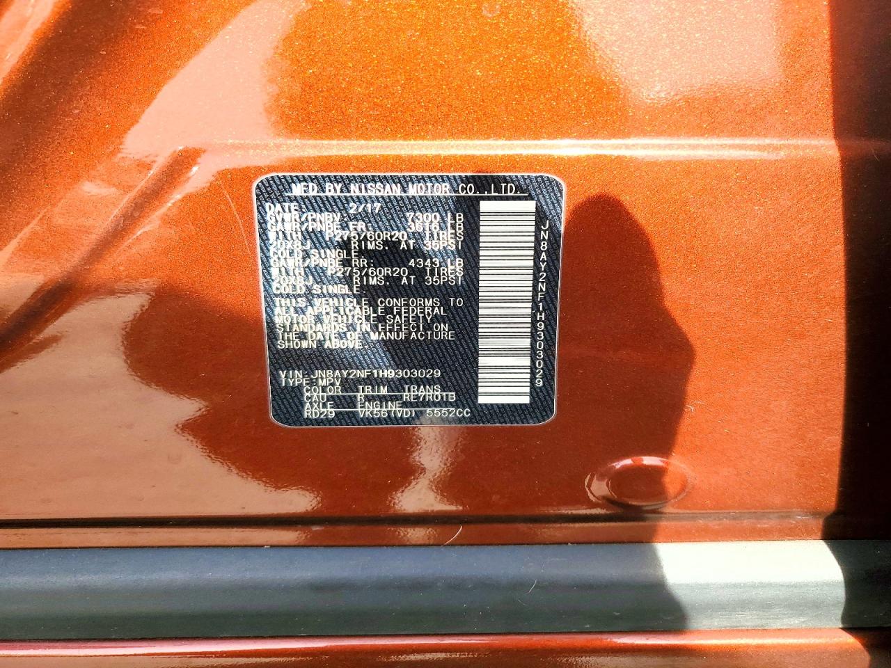 Nissan Armada Platinum