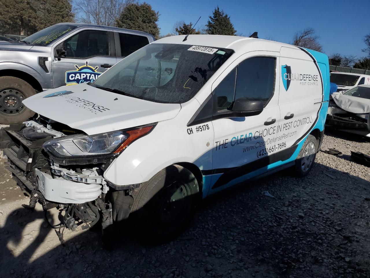 Salvage Ford Transit Image