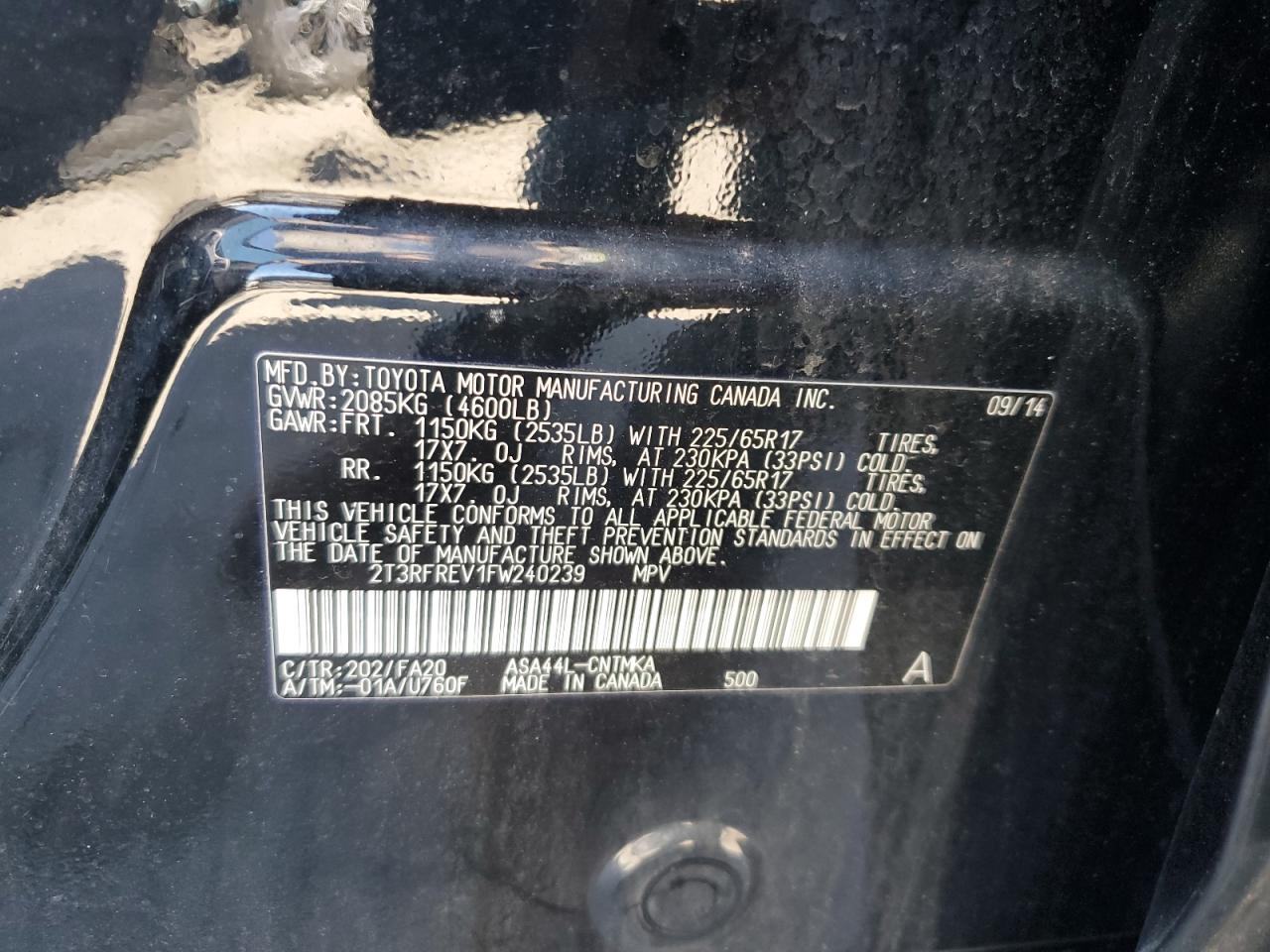 Toyota RAV4 Xle