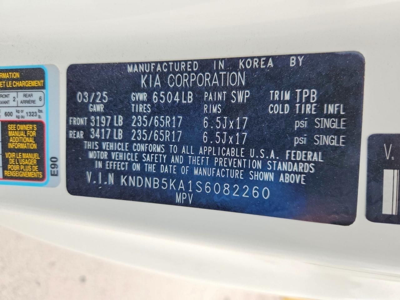 Kia Carnival Lxs