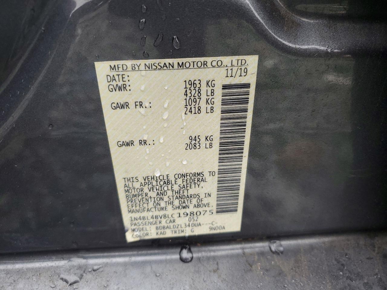 Nissan Altima 2.5 S