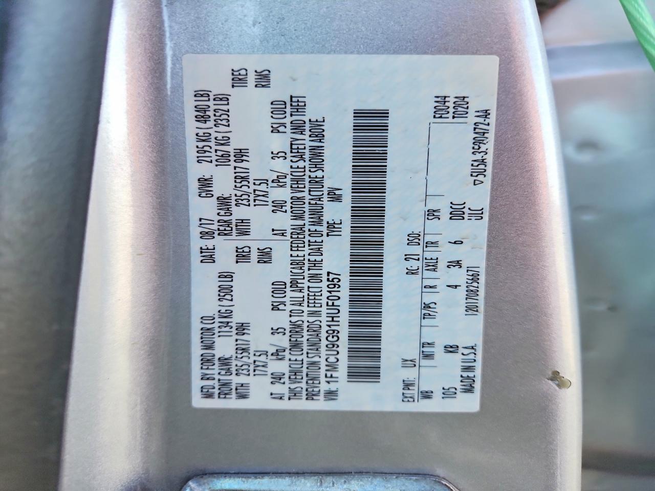 Ford Escape Se