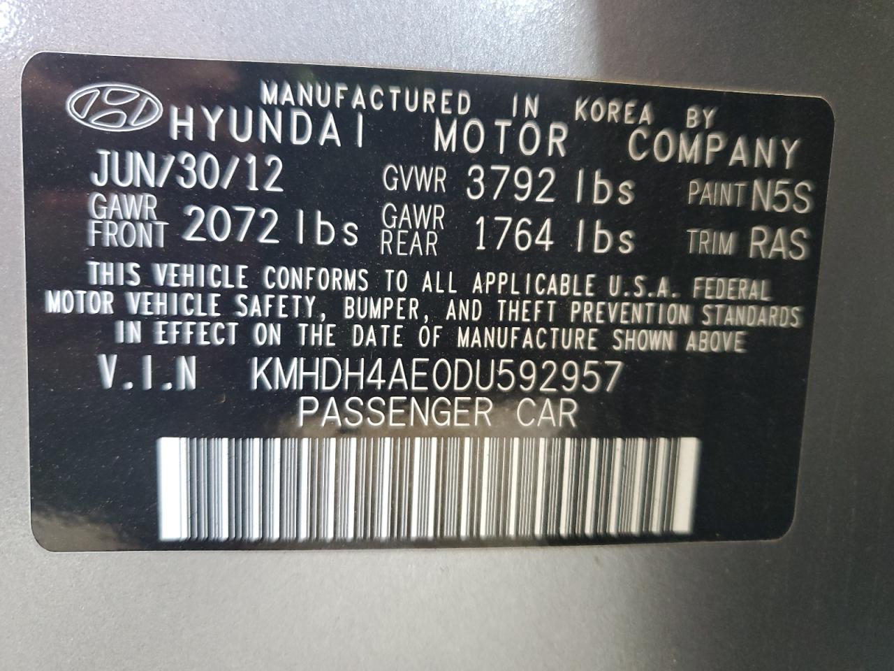 Hyundai ELANTRA Gls