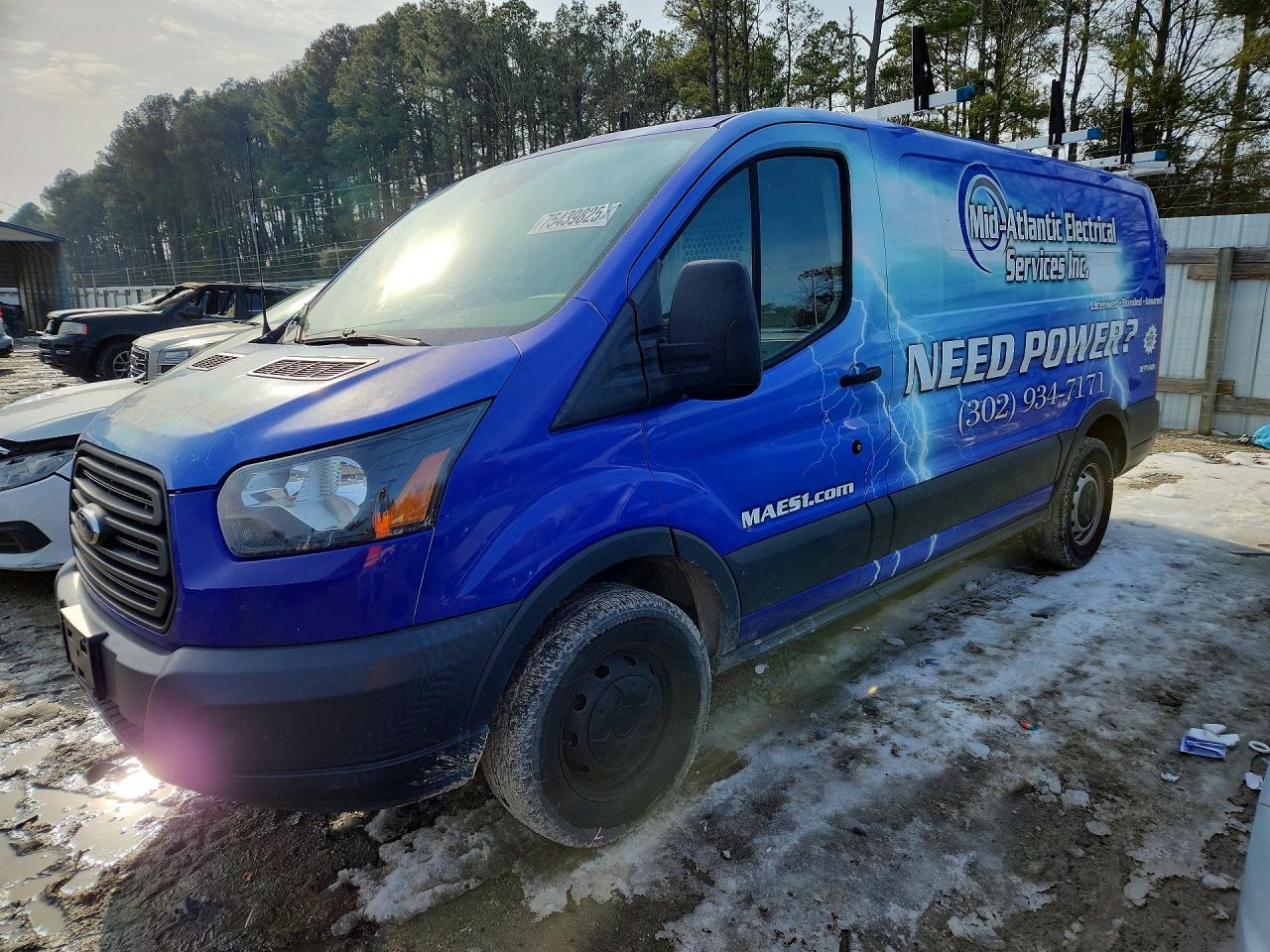Salvage Ford Transit Image