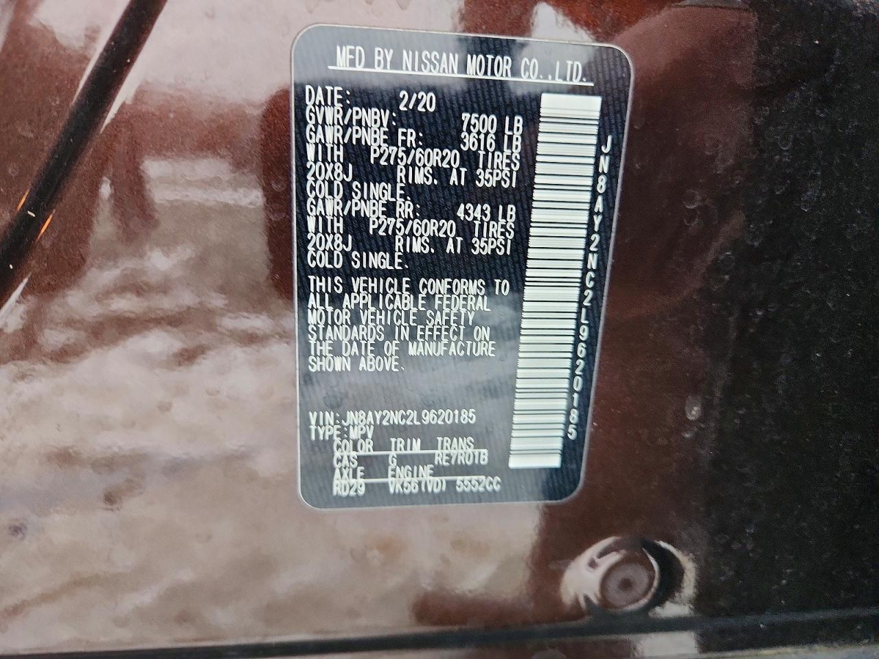 Nissan Armada Sv